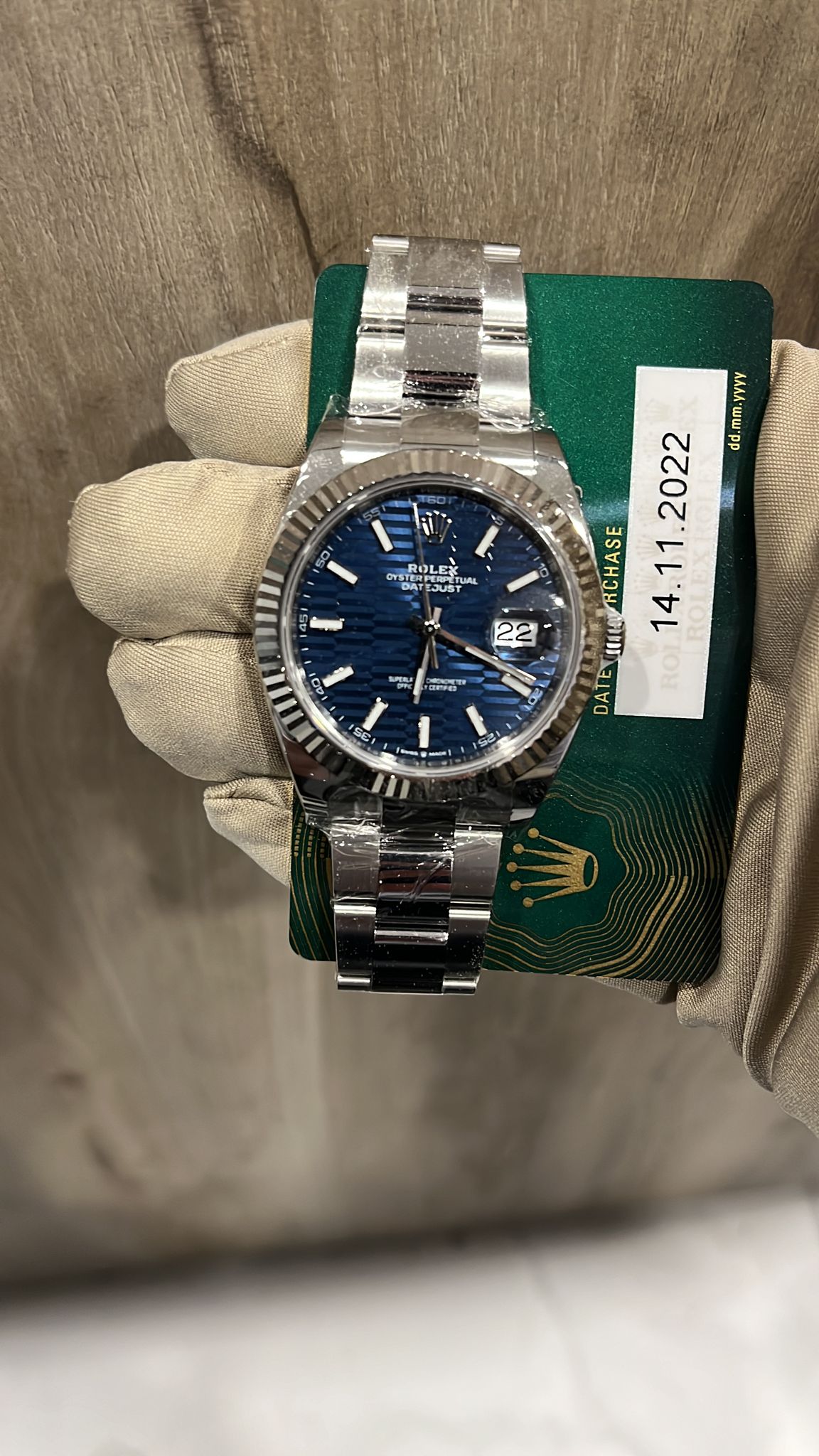 Rolex Datejust 41 Oyster 126334