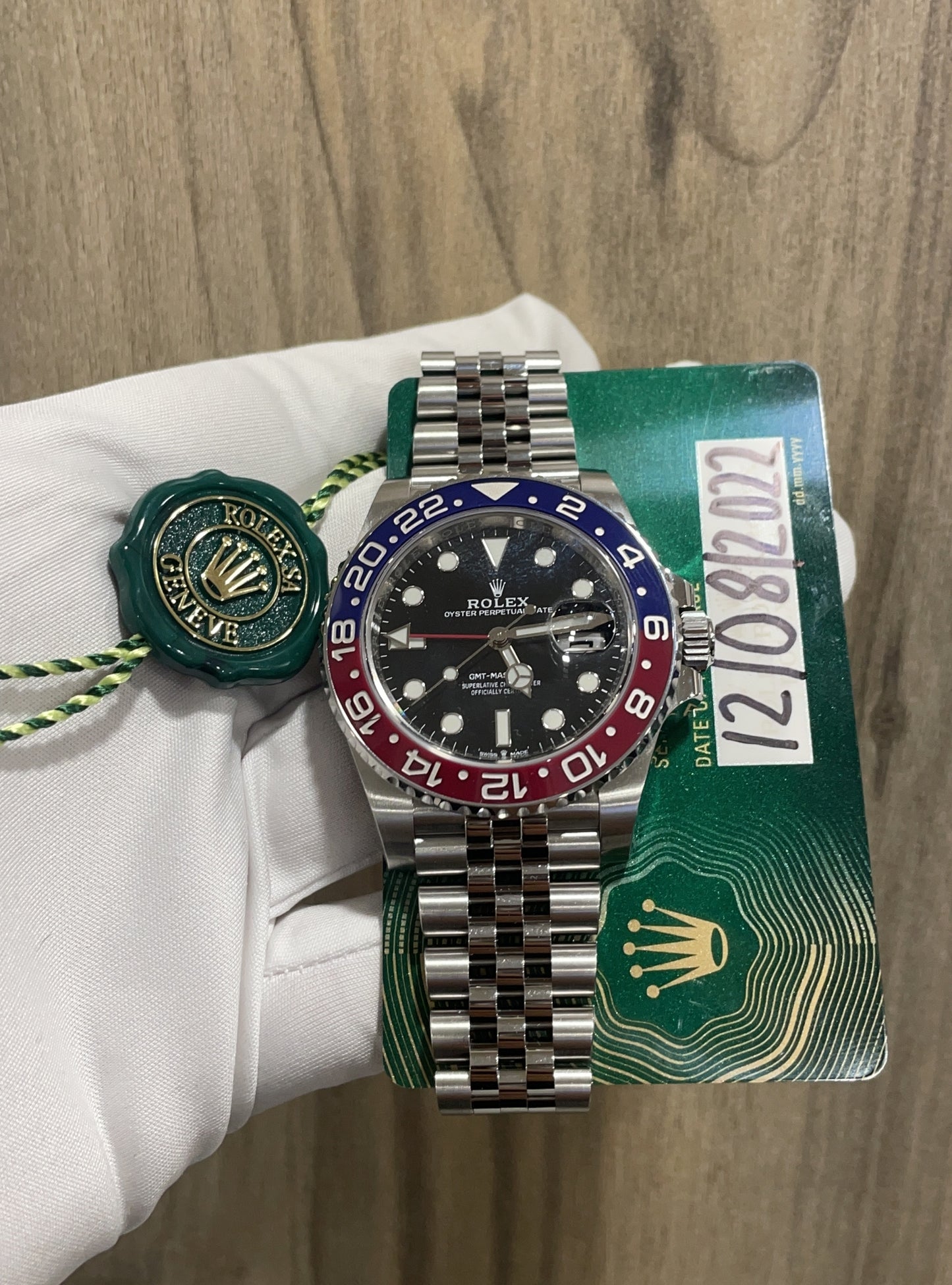 Rolex GMT Master 2 Jubilee 126710BLRO